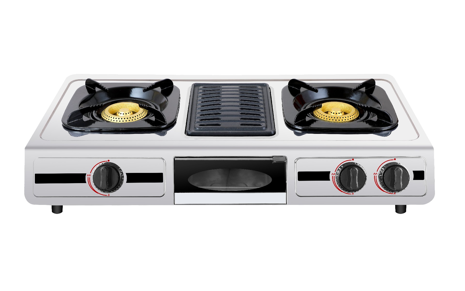 3 IN 1 GAS STOVE WITH GRILL